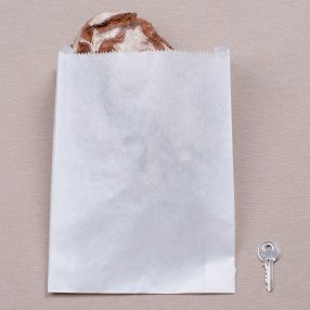 BontaBag Fehér papírzacskó pizzaszelethez - 2000 db