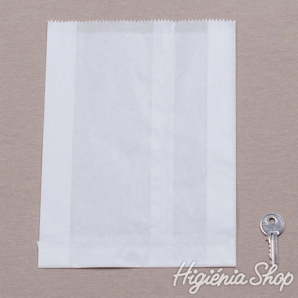 BontaBag Fehér papírzacskó pizzaszelethez - 2000 db