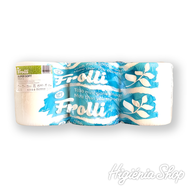 Frolli Super Soft Midi S Papír Kéztörlő -  6 tekercs - dupla csomag