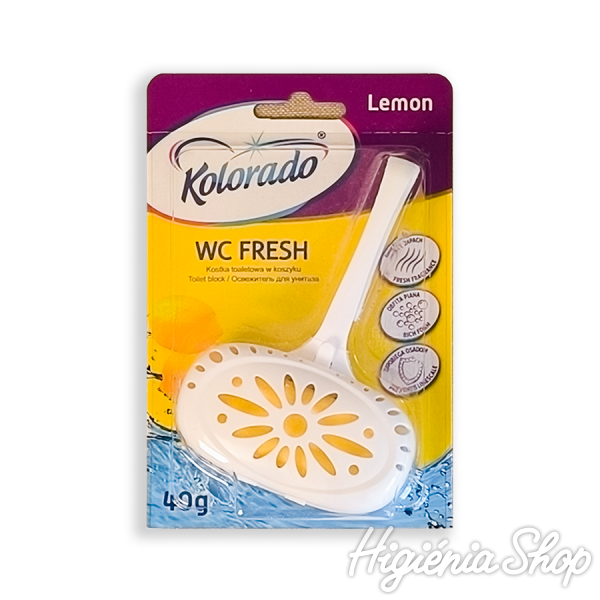 Kolorado WC Fresh kosaras toalett blokk 40 g - Lemon